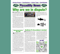 Piccadilly news front page